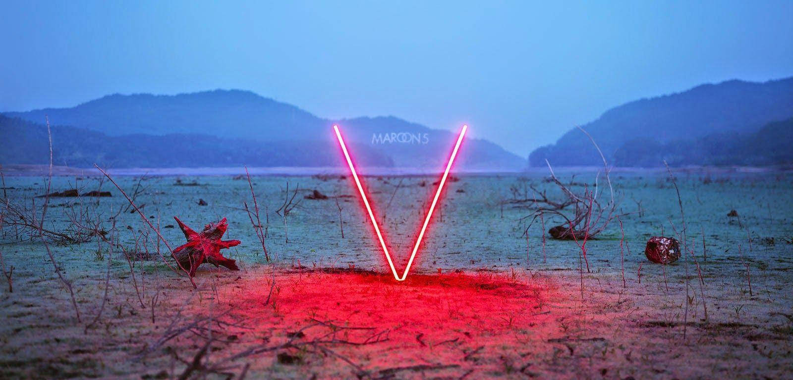 Coperta albumului V de Maroon 5 Fundal