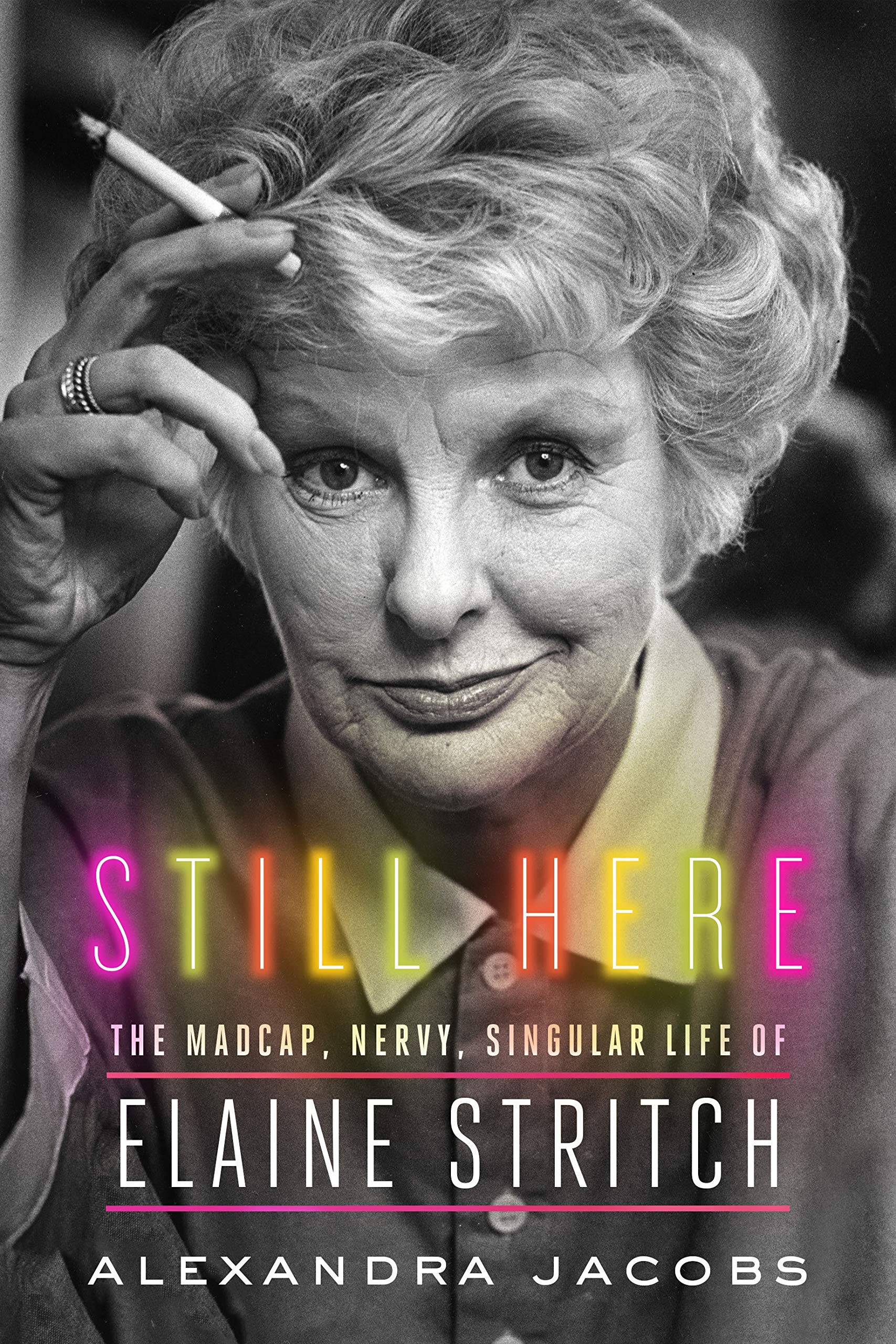 Coperta cărții Elaine Stritch Still Here Fundal