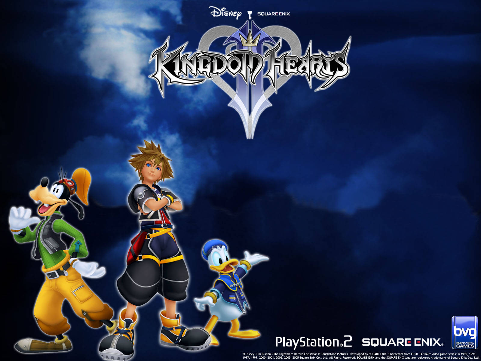 Copertă pentru sigla Kingdom Hearts Fundal