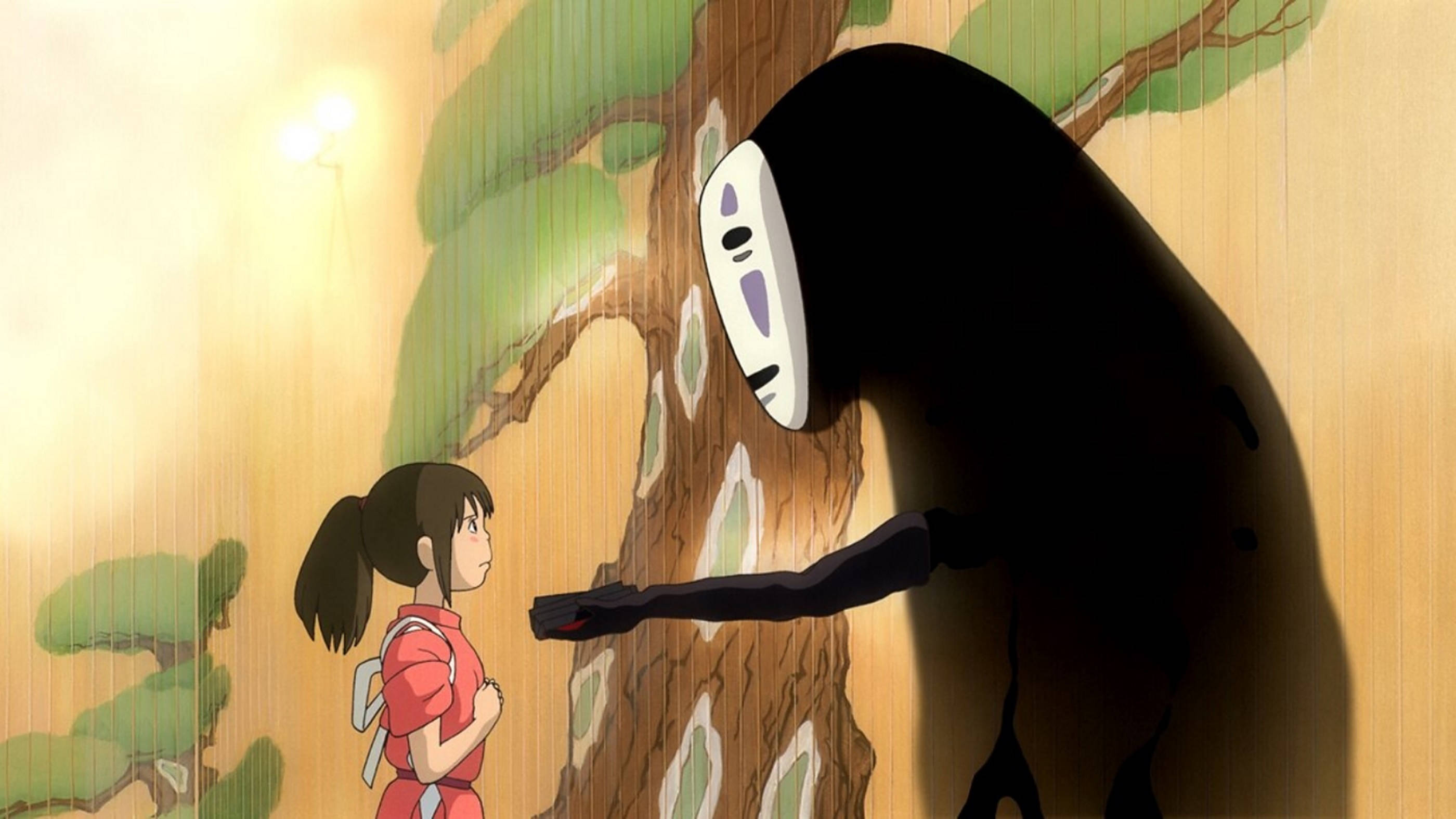 Copii Anime din Călătoria lui Chihiro Fundal