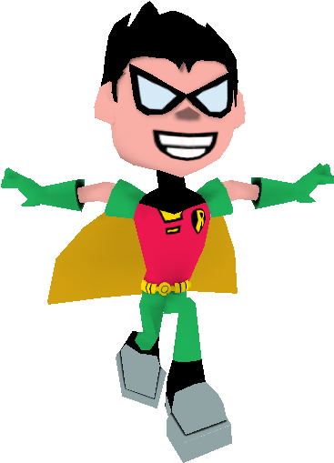 Costum Robin pentru Personaj Animat Roblox Fundal