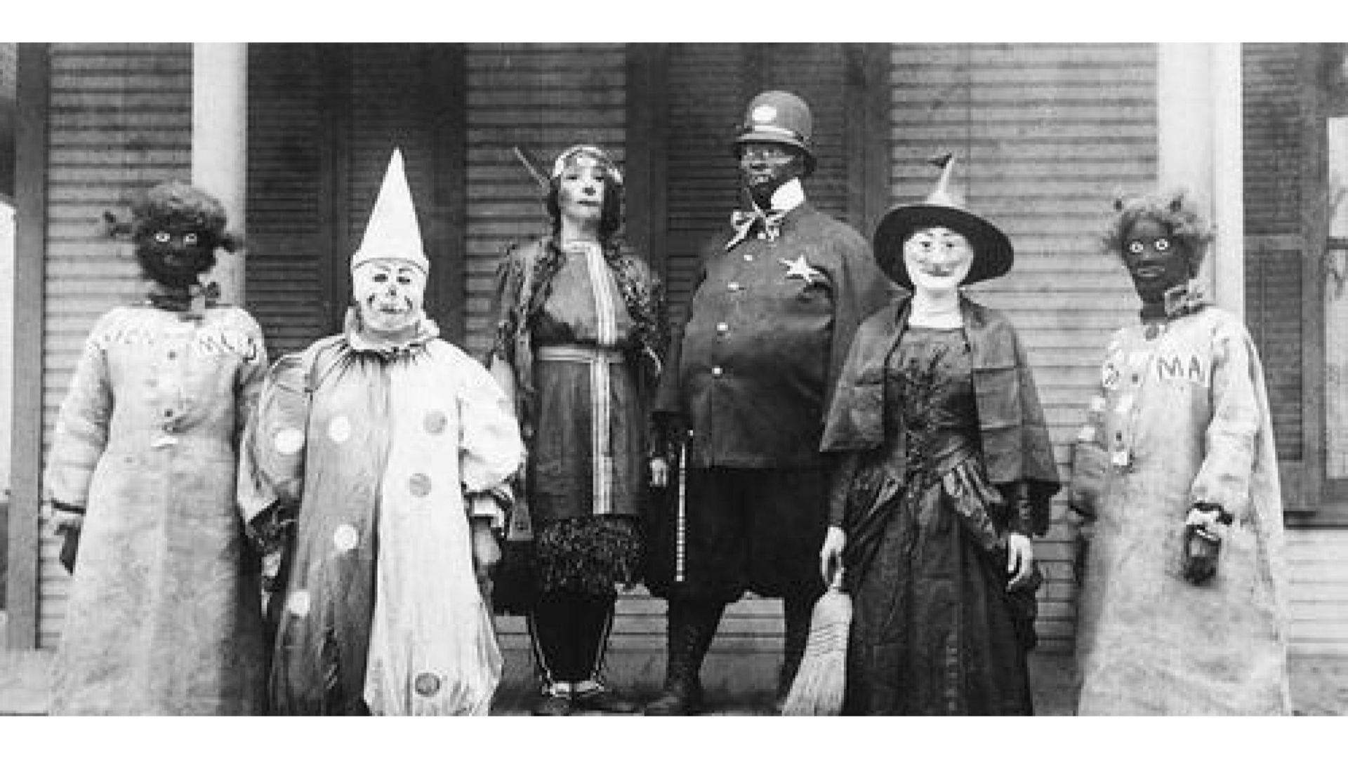 Costume de Halloween Vintage Fundal
