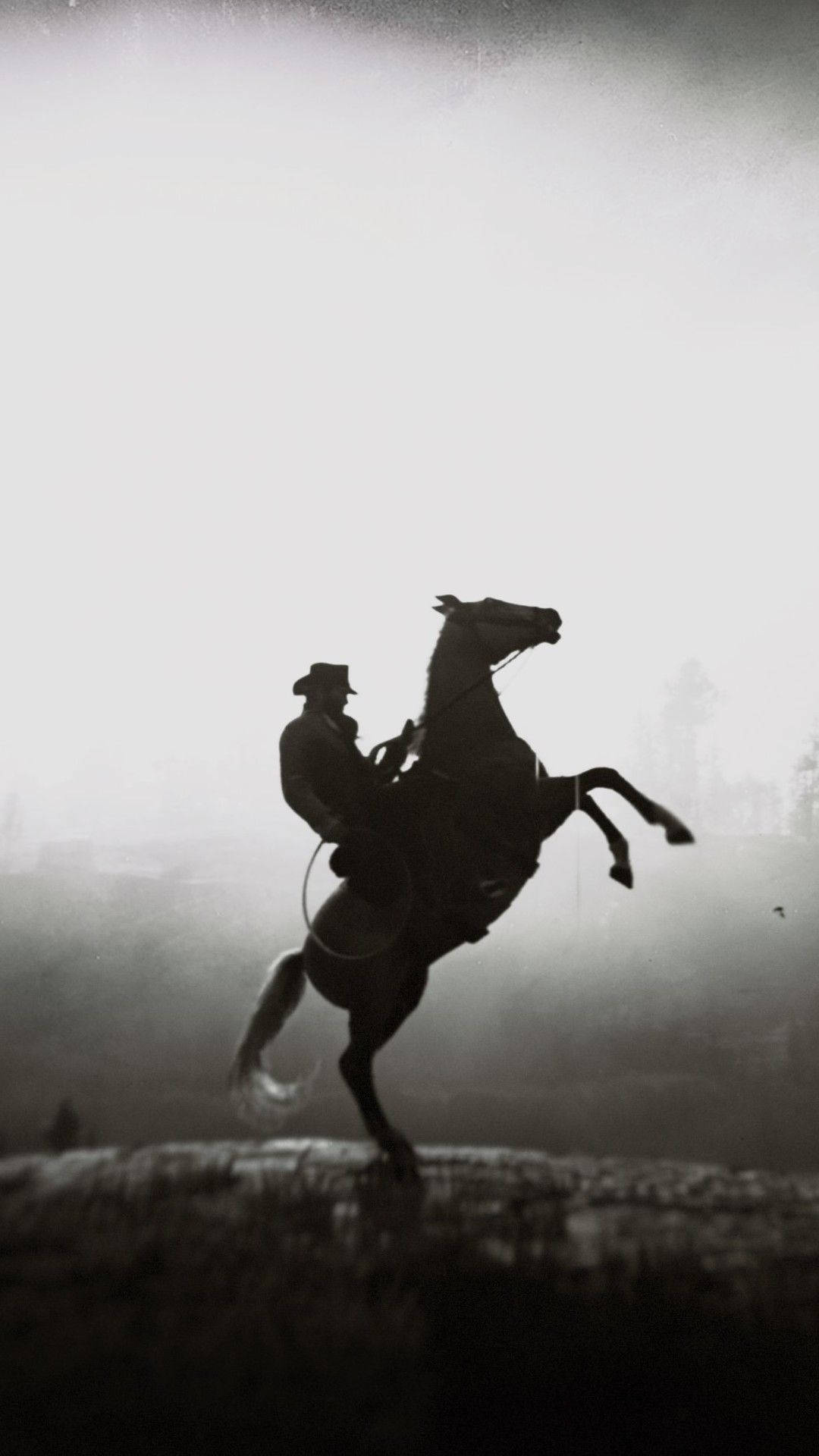 Cowboy călare Red Dead Redemption 2 joc Fundal