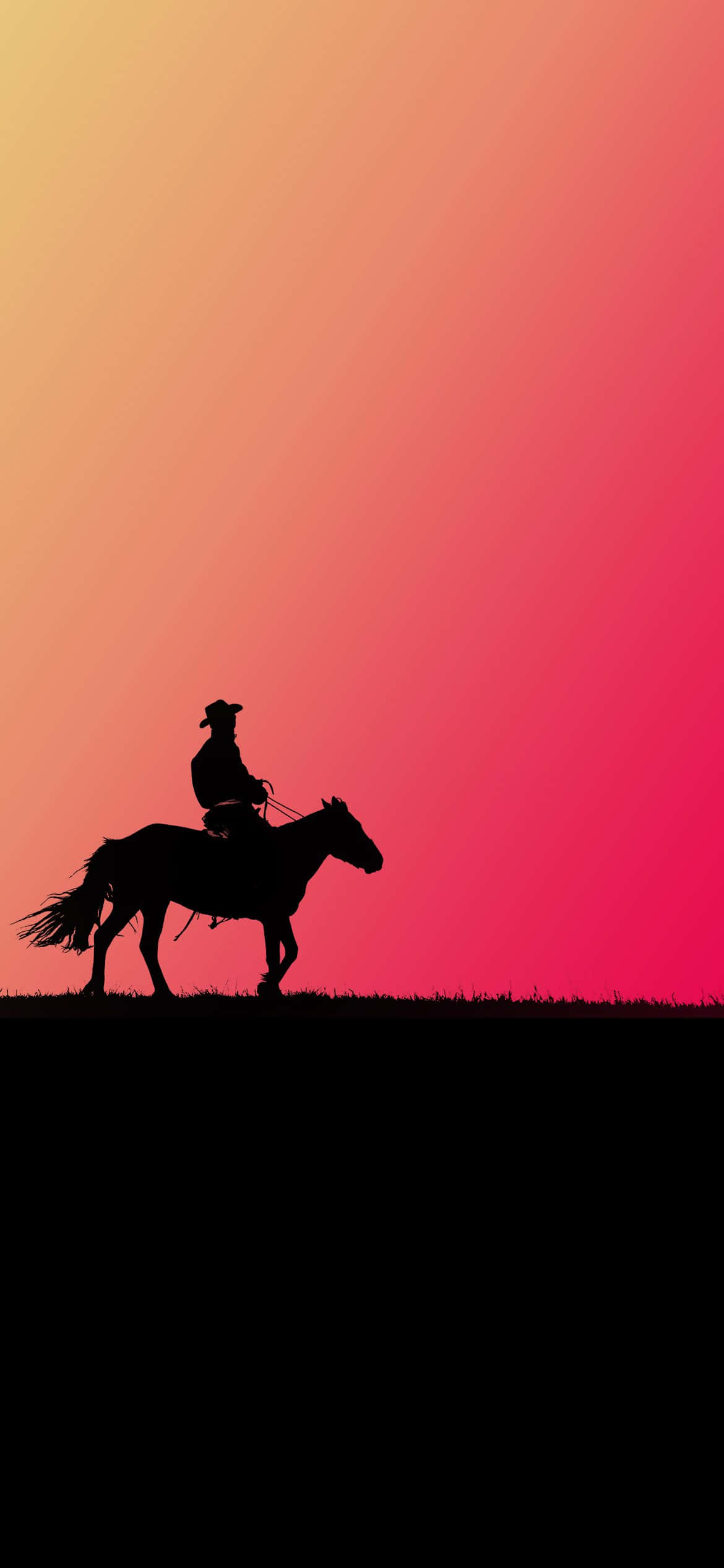 Cowboy Western iPhone Fundal