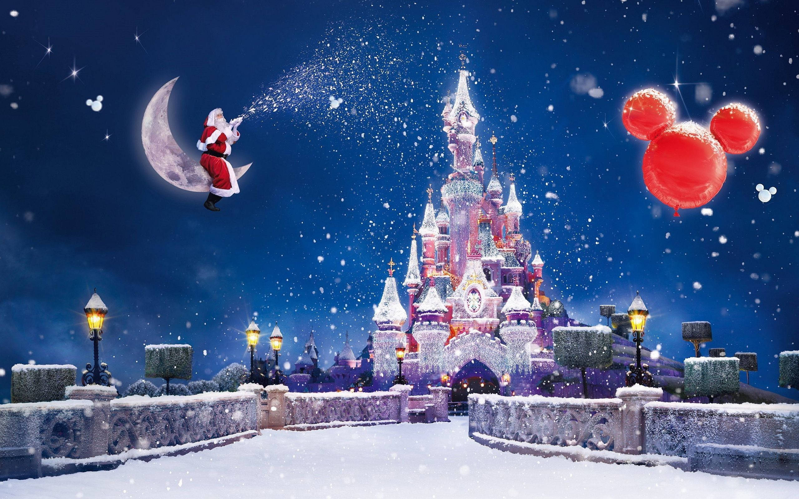 Craciun Desktop Disneyland Paris Fundal