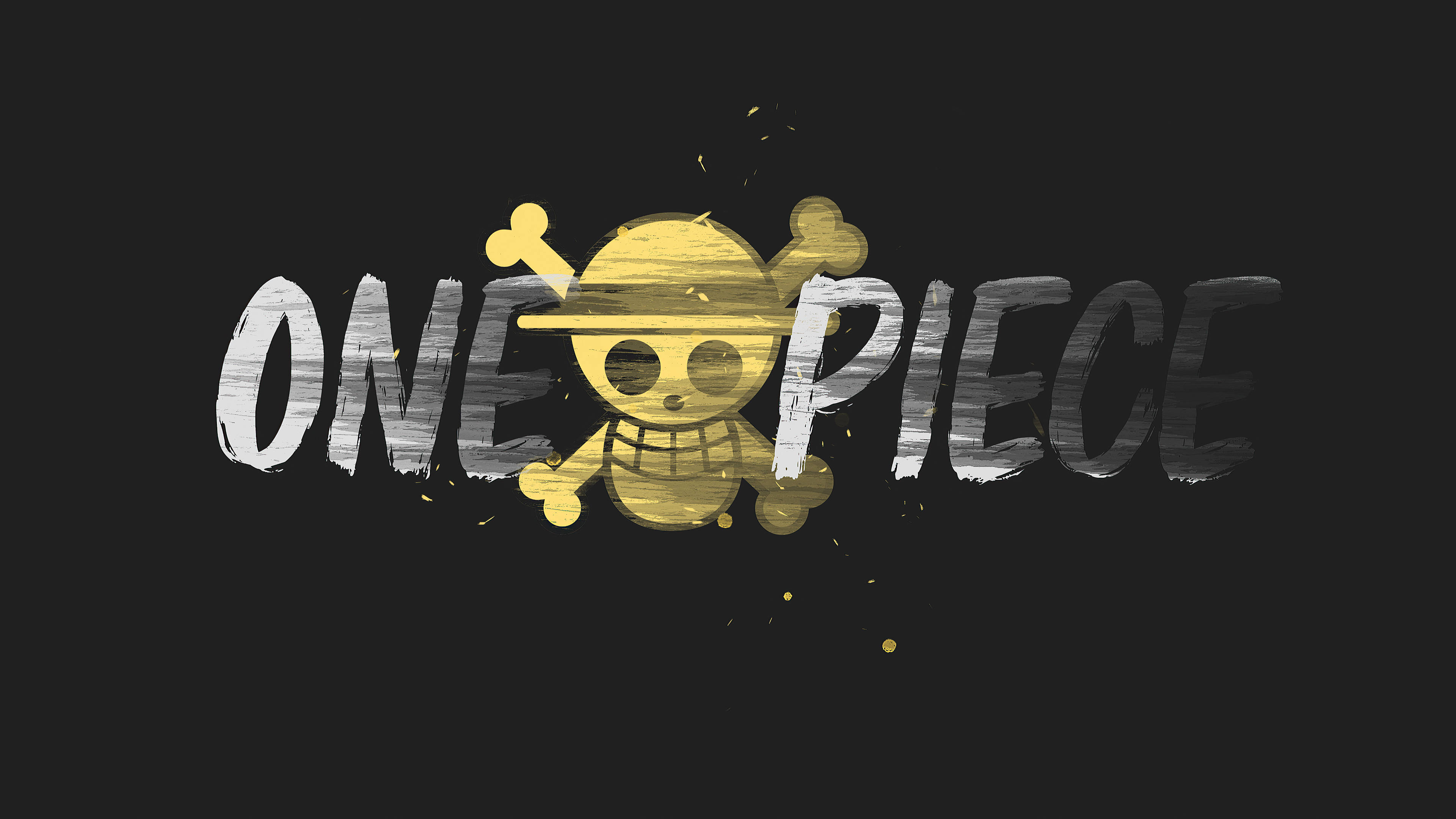 Craniu Auriu One Piece Desktop Fundal