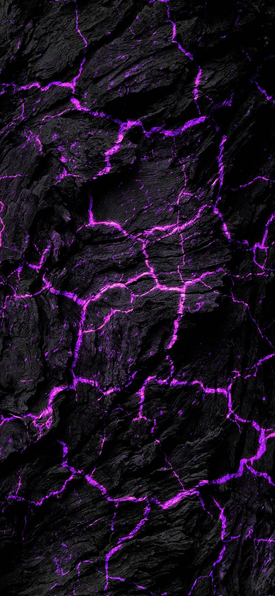 Crăpături Neon Violet pe Fondo de Cărbune pentru iPhone Fundal