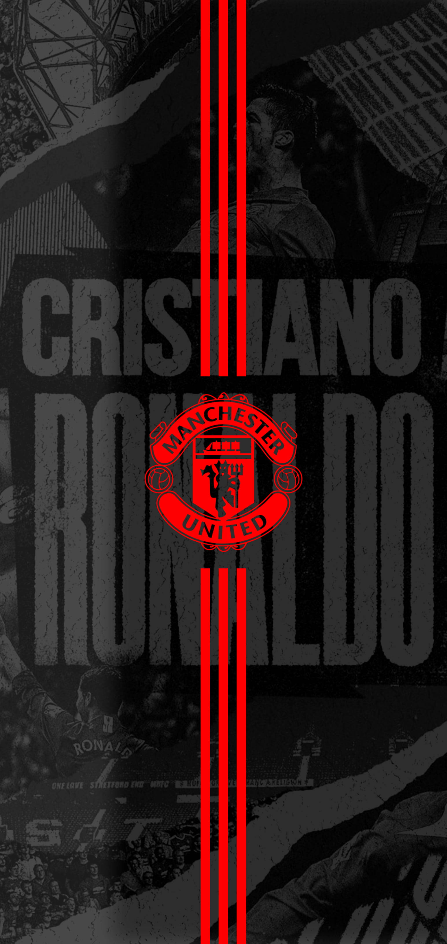 Cristiano Ronaldo Manchester United Mobil Fundal