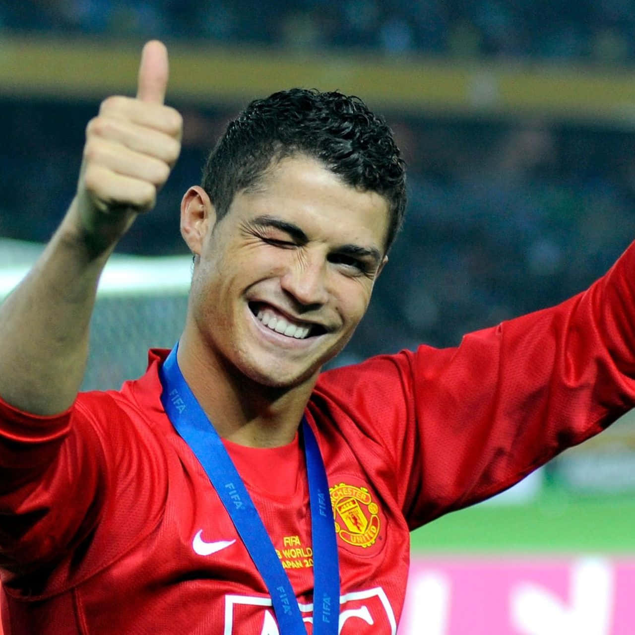 Cristiano Ronaldo Își Conduce Echipa Spre Victorie Fundal