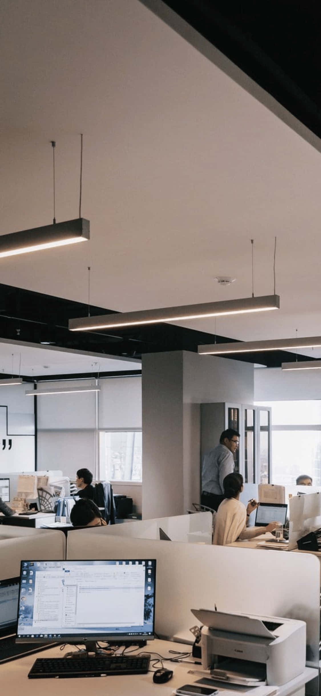 Cubicul Fundal Birou iPhone X Fundal