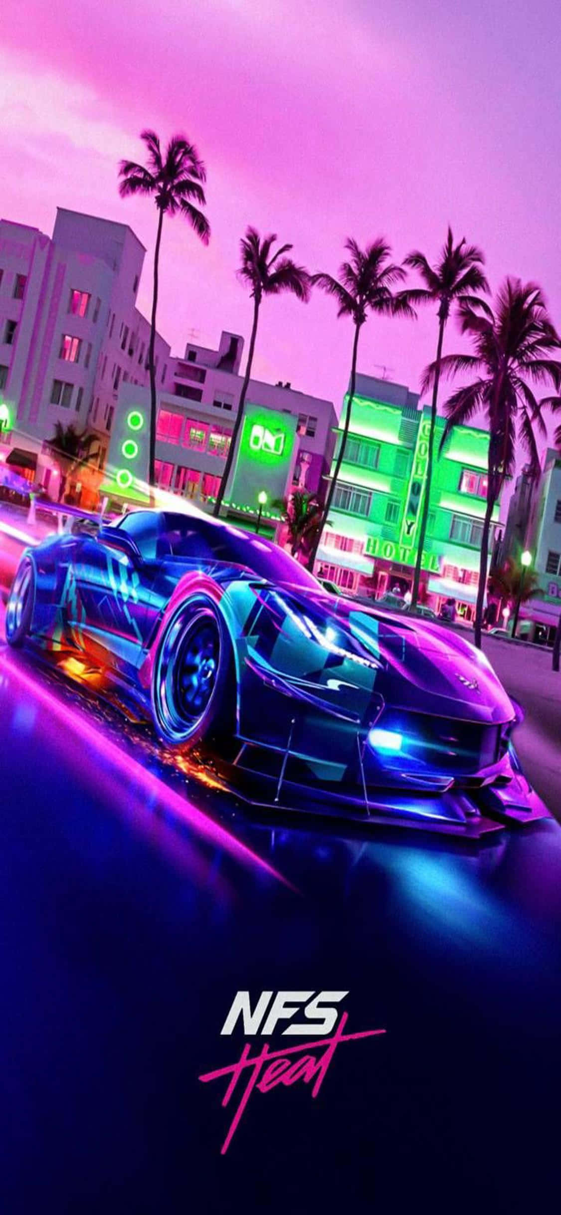 Cucerește cursa cu Need for Speed Heat Fundal