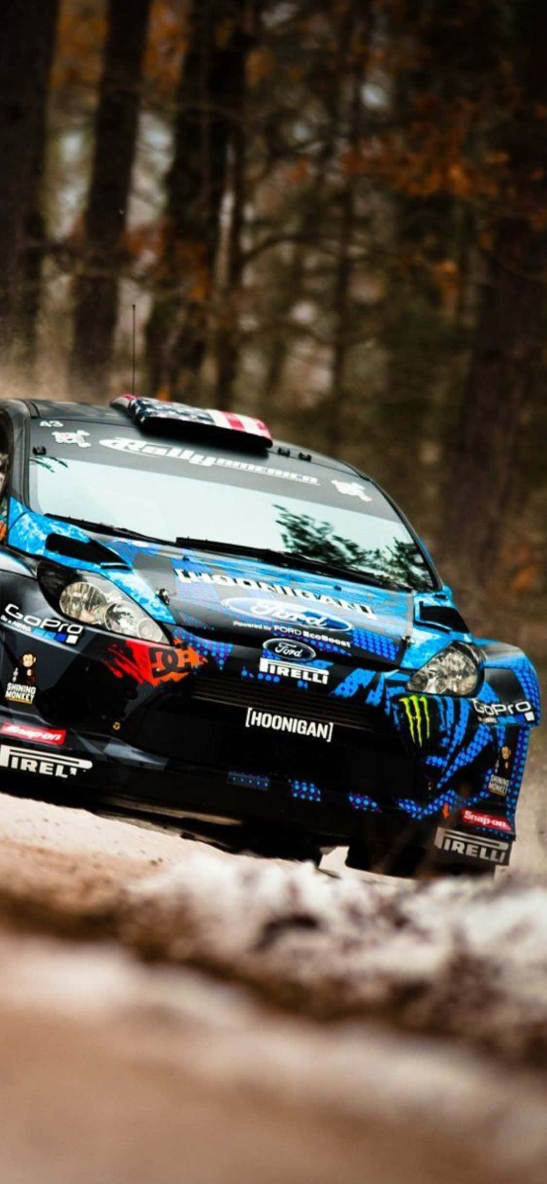 Cucerește Pista Dirt Rally cu iPhone Xs Fundal