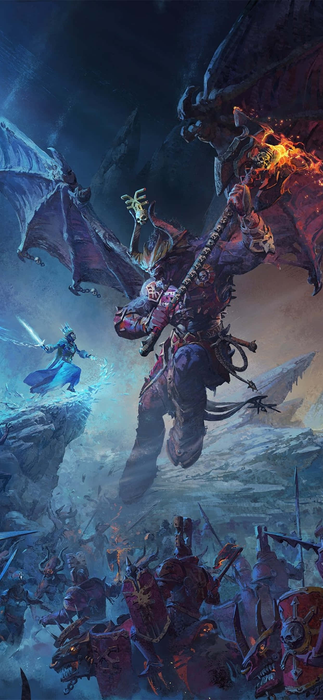 Cucerește Total War Warhammer cu iPhone X Fundal