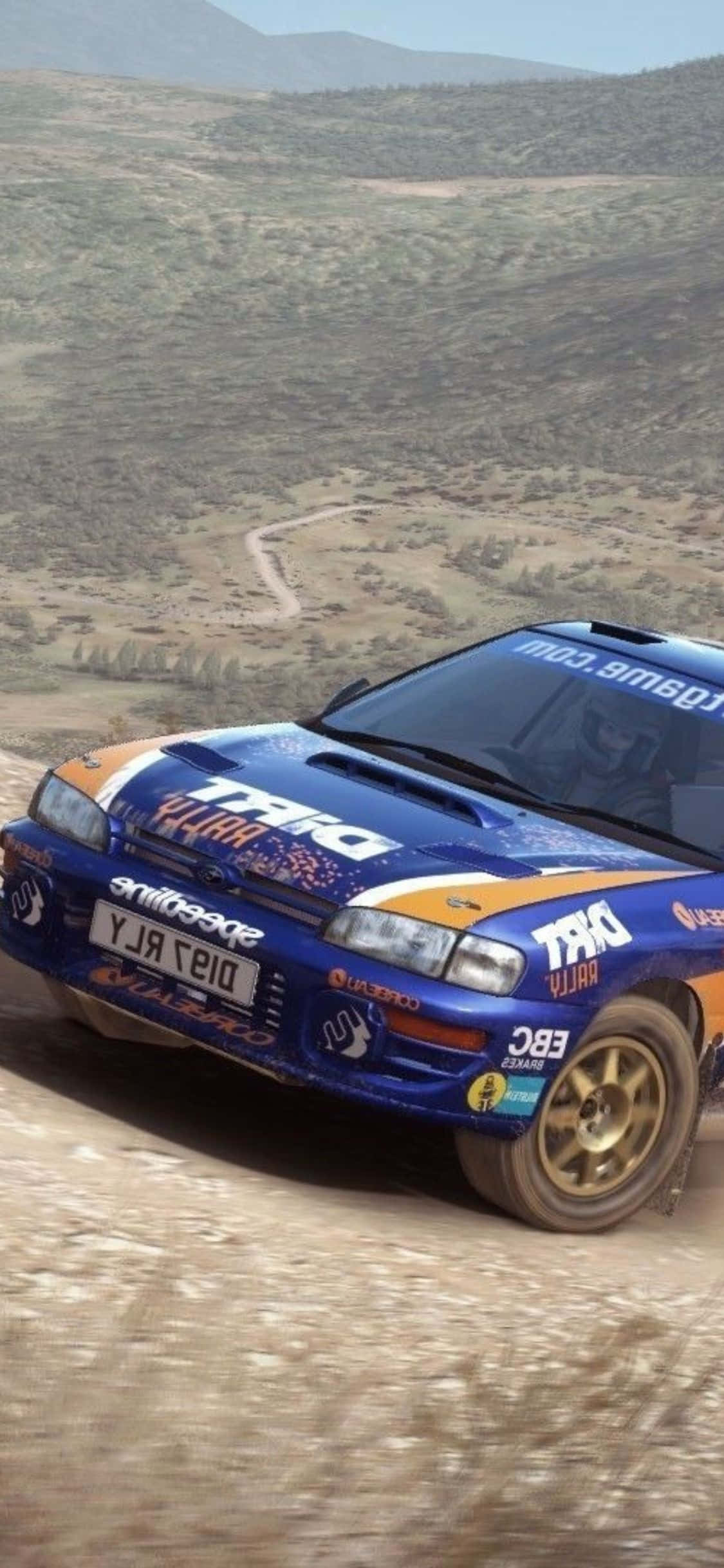 Cucerește traseul cu iPhone Xs Dirt Rally Fundal