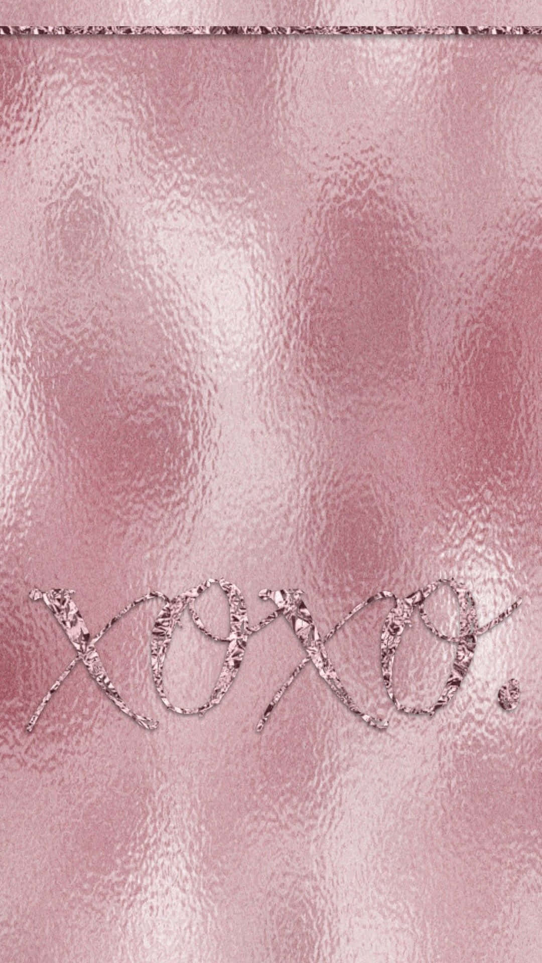 Culoare Auriu Roz XOXO Fundal