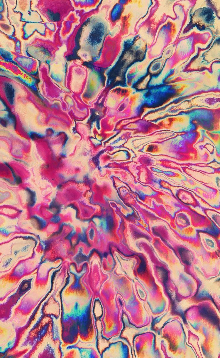 Culori abstracte estetice psihedelice Fundal