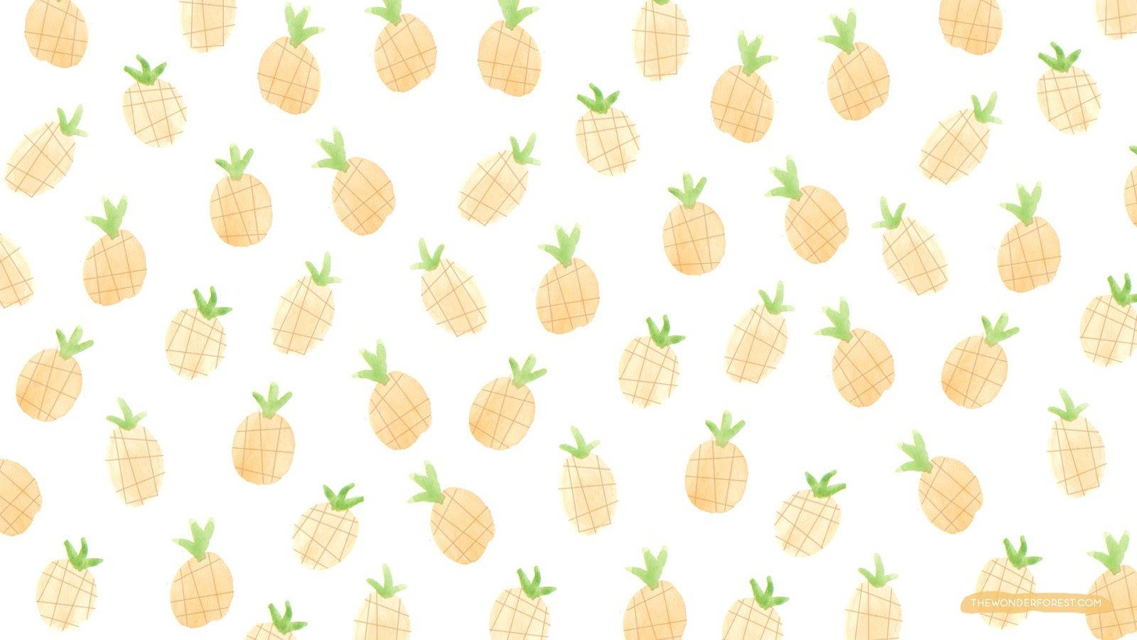 Culorile caracteristice unui ananas Fundal