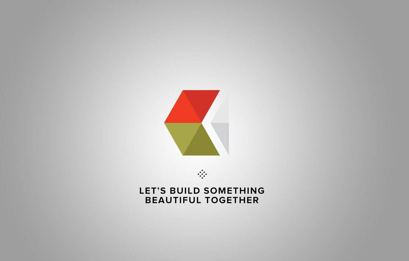 Cultivă creativitatea: Logo geometric VSCO Fundal