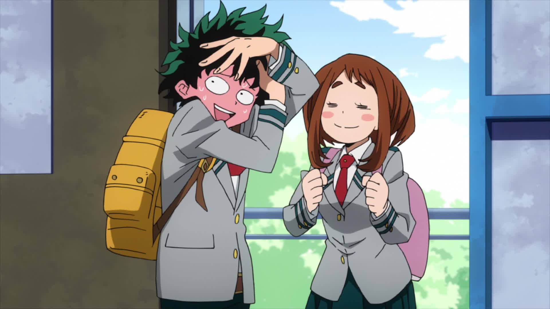 Cuplu Anime My Hero Academia Fundal