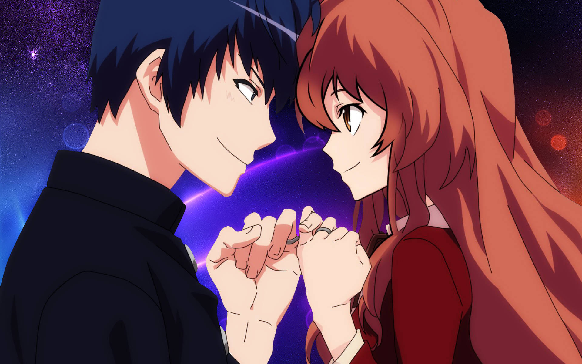 Cuplu Anime Toradora Fundal