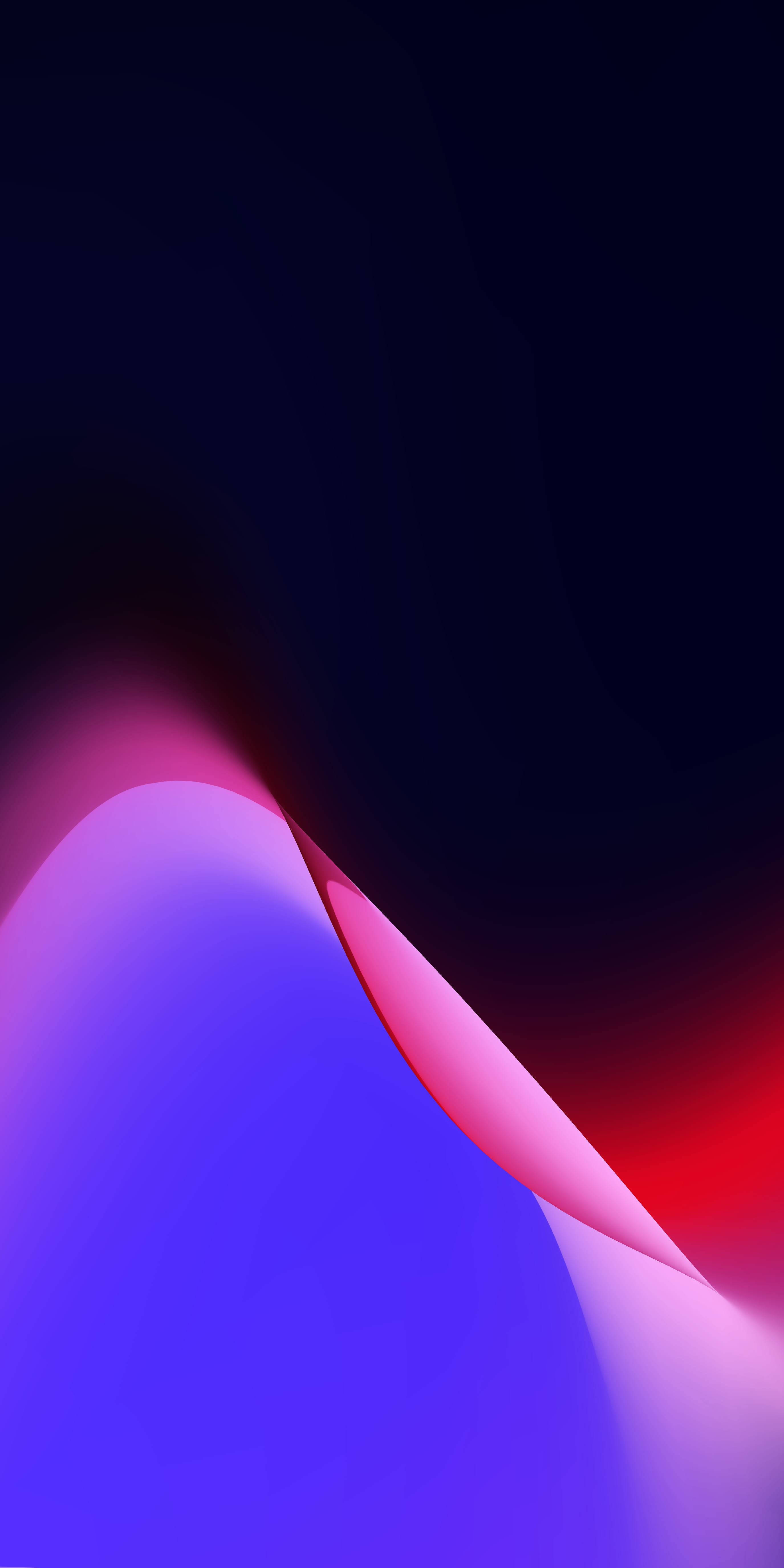 Curbă ondulată abstractă Google Pixel 4 Fundal