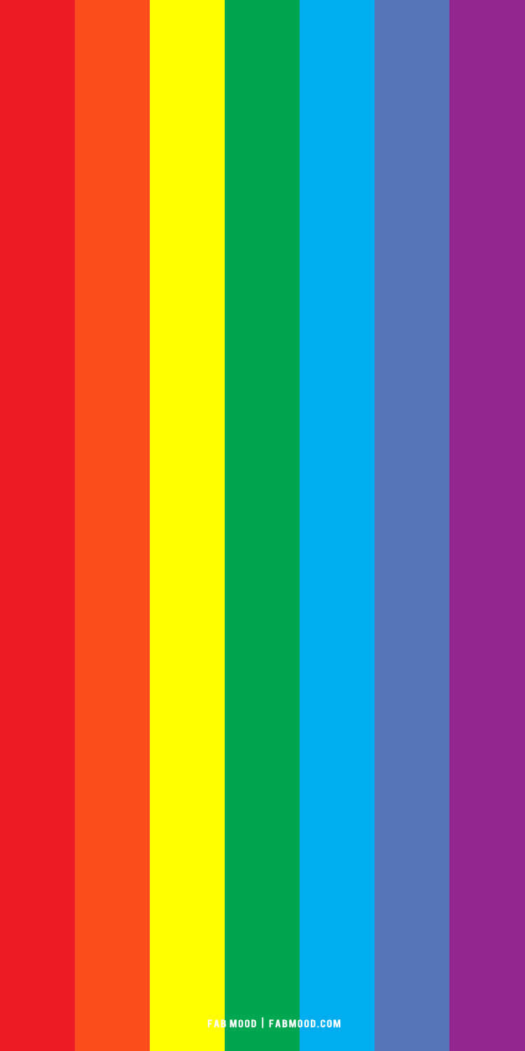 Curcubeu LGBT Estetic în Dungi Fundal