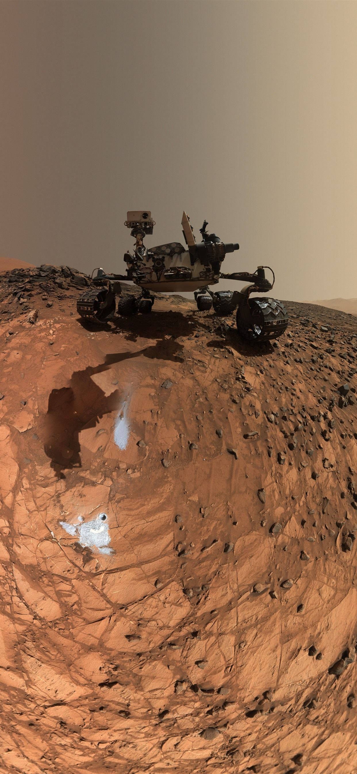 Curiosity NASA pentru iPhone Fundal
