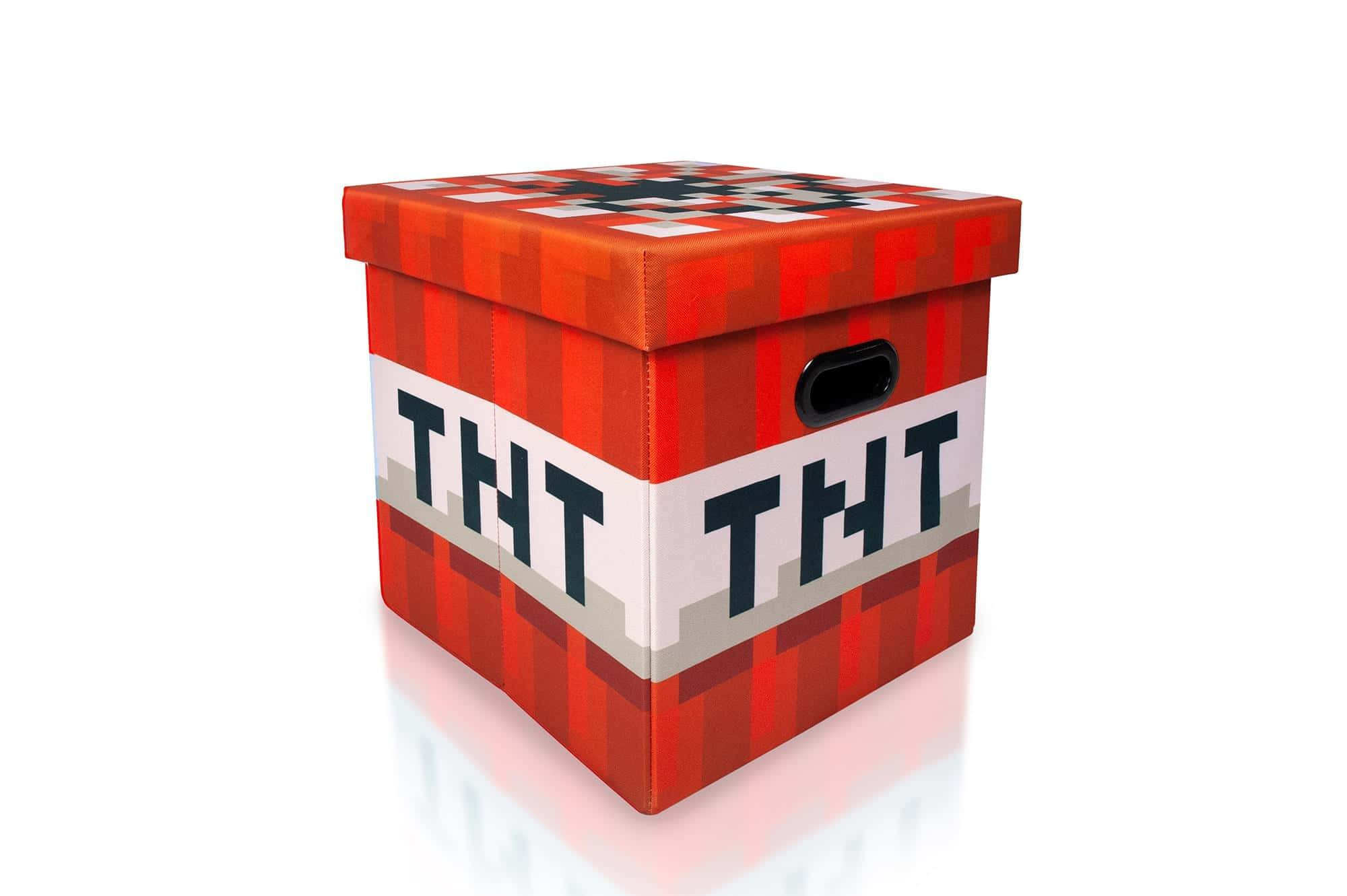 Cutie cu TNT din Minecraft Fundal