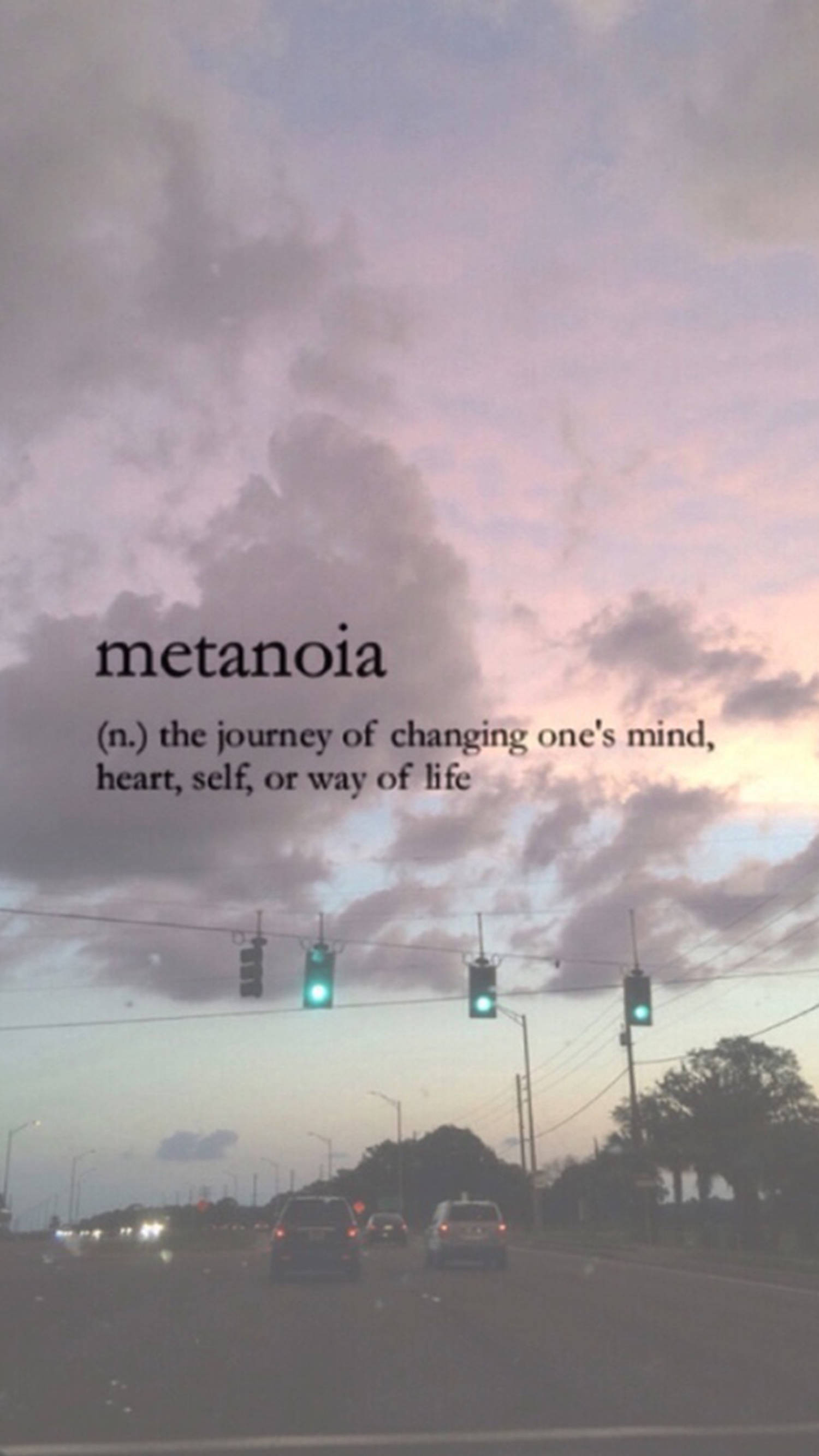 Cuvânt estetic Metanoia Fundal