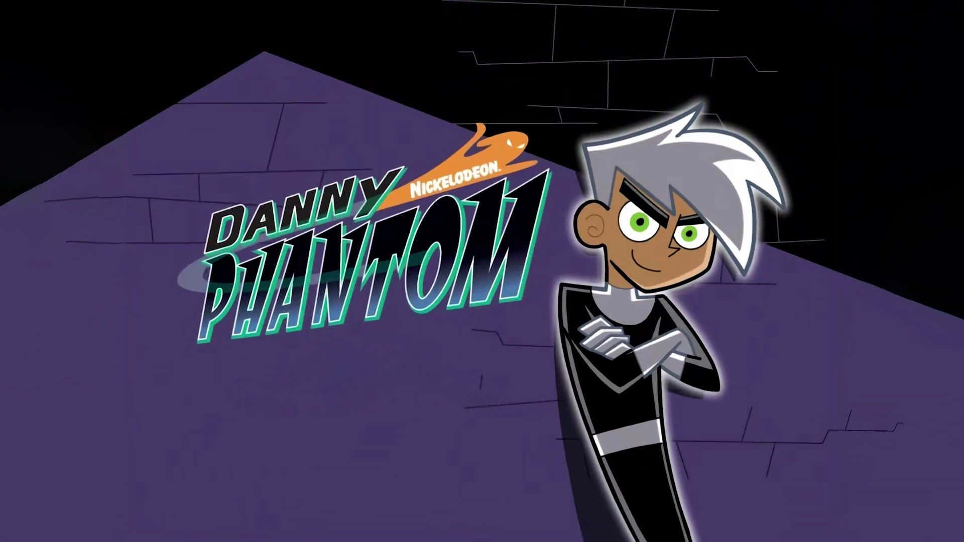 Danny Phantom zâmbește Fundal