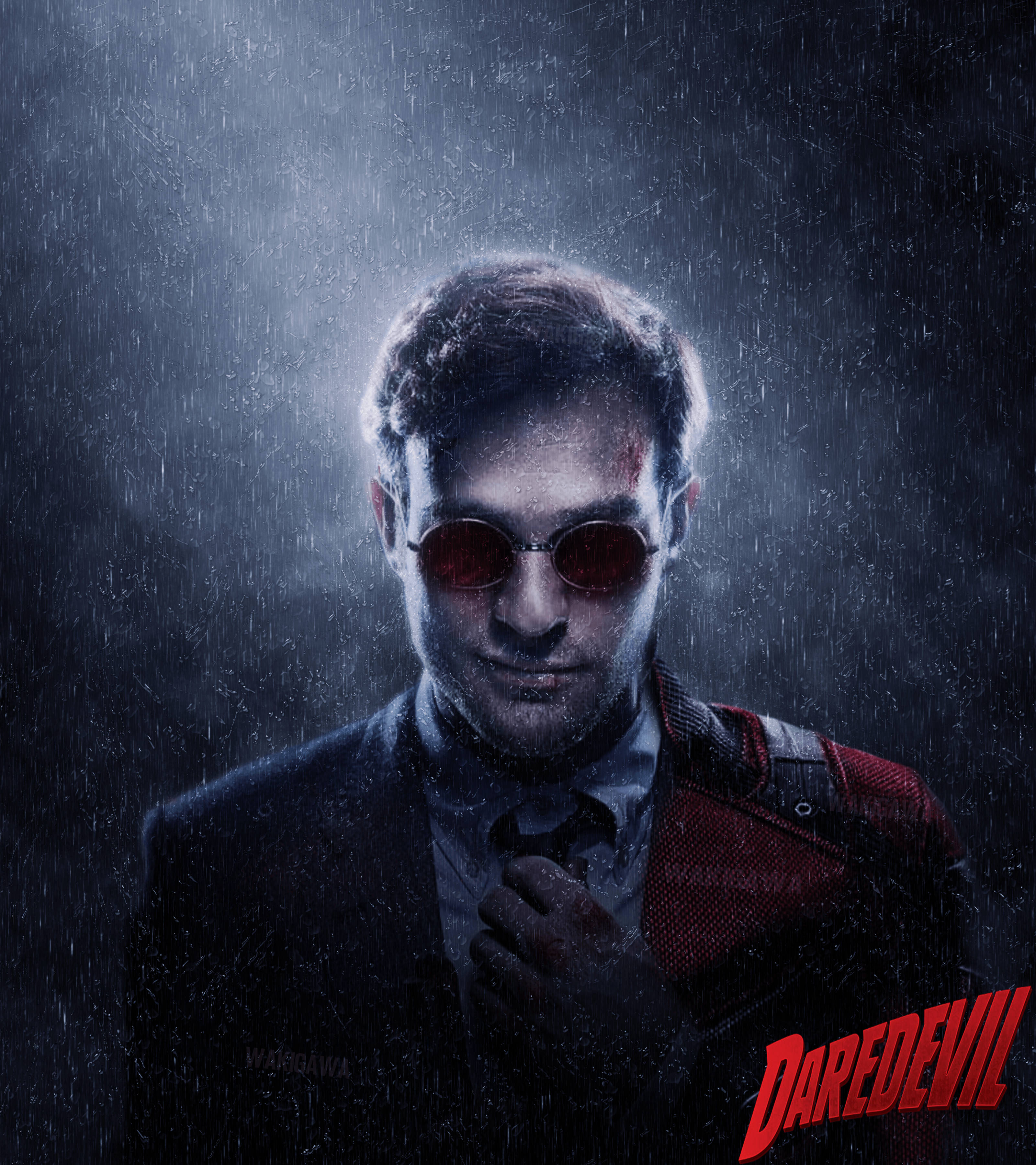Daredevil Charlie Cox Zâmbind Fundal
