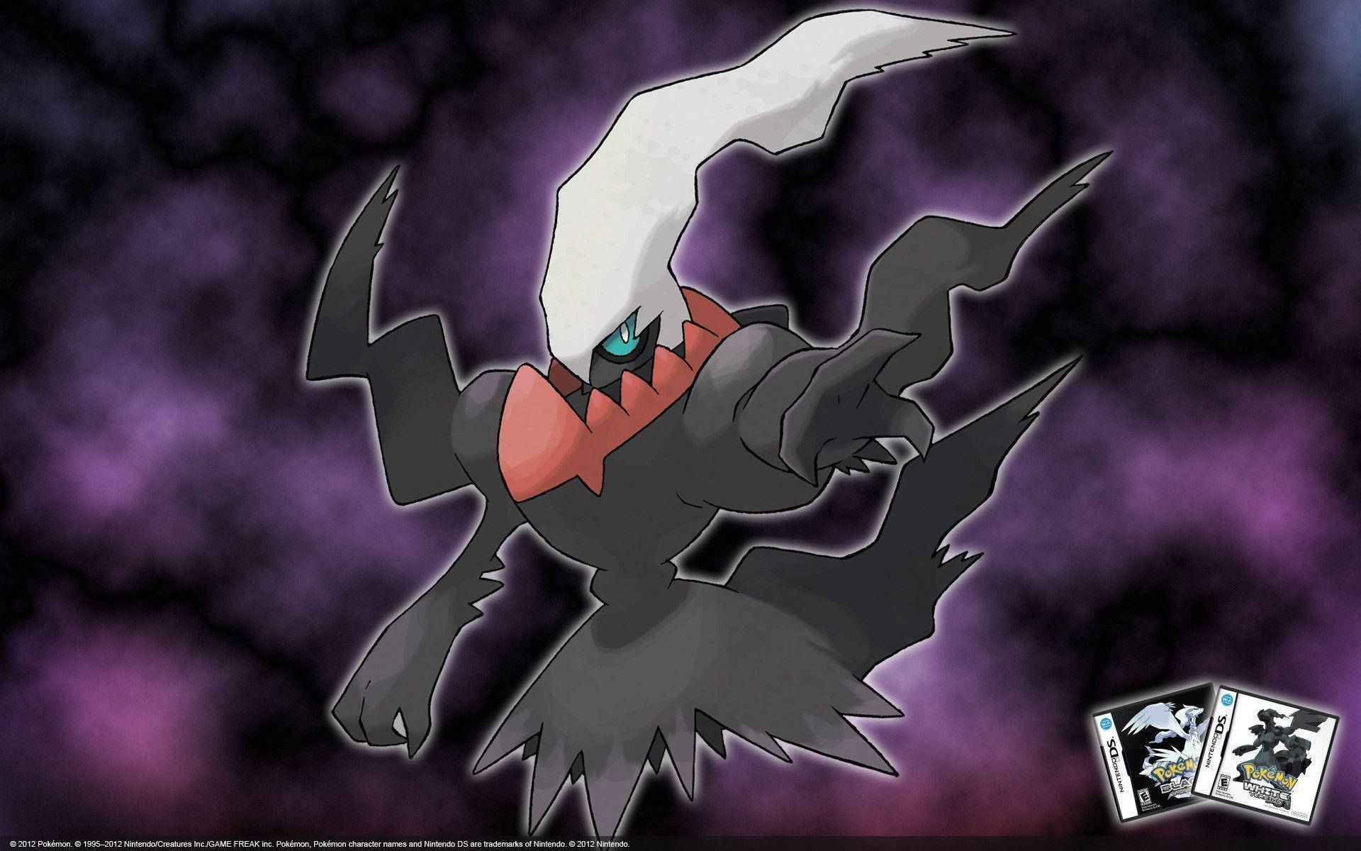 Darkrai Vis Vis Purpuriu Fundal