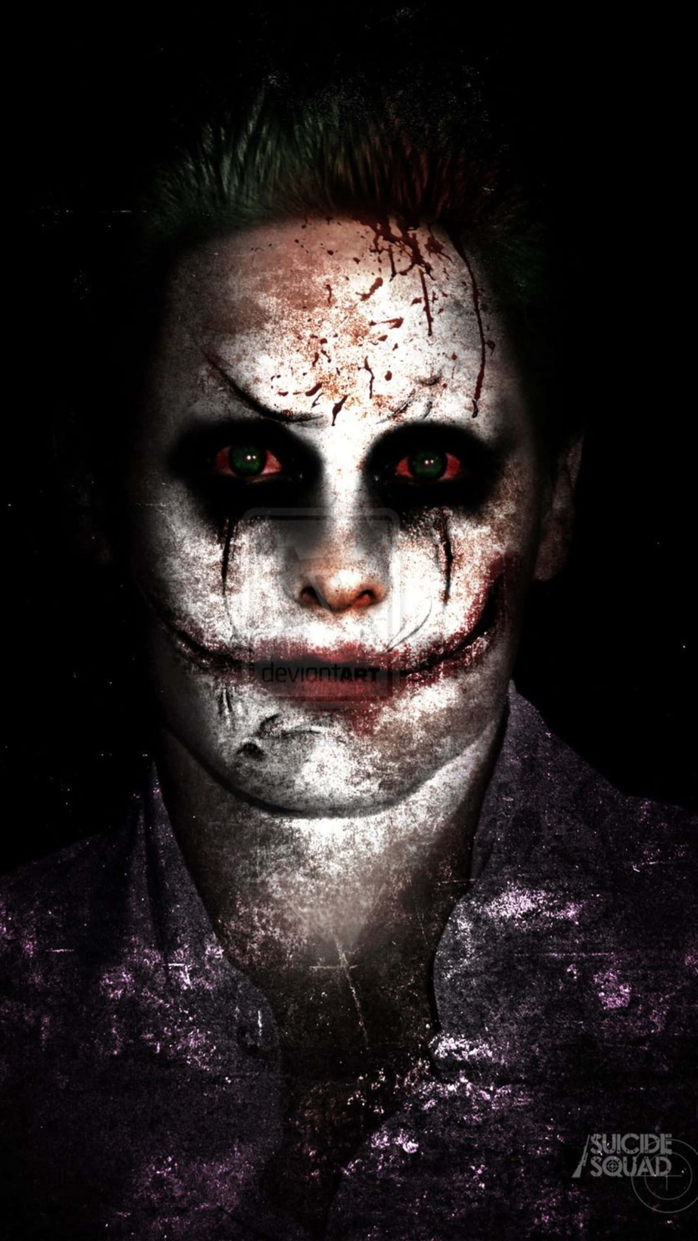 DC Comics Dark Knight Joker 4K Telefon Fundal