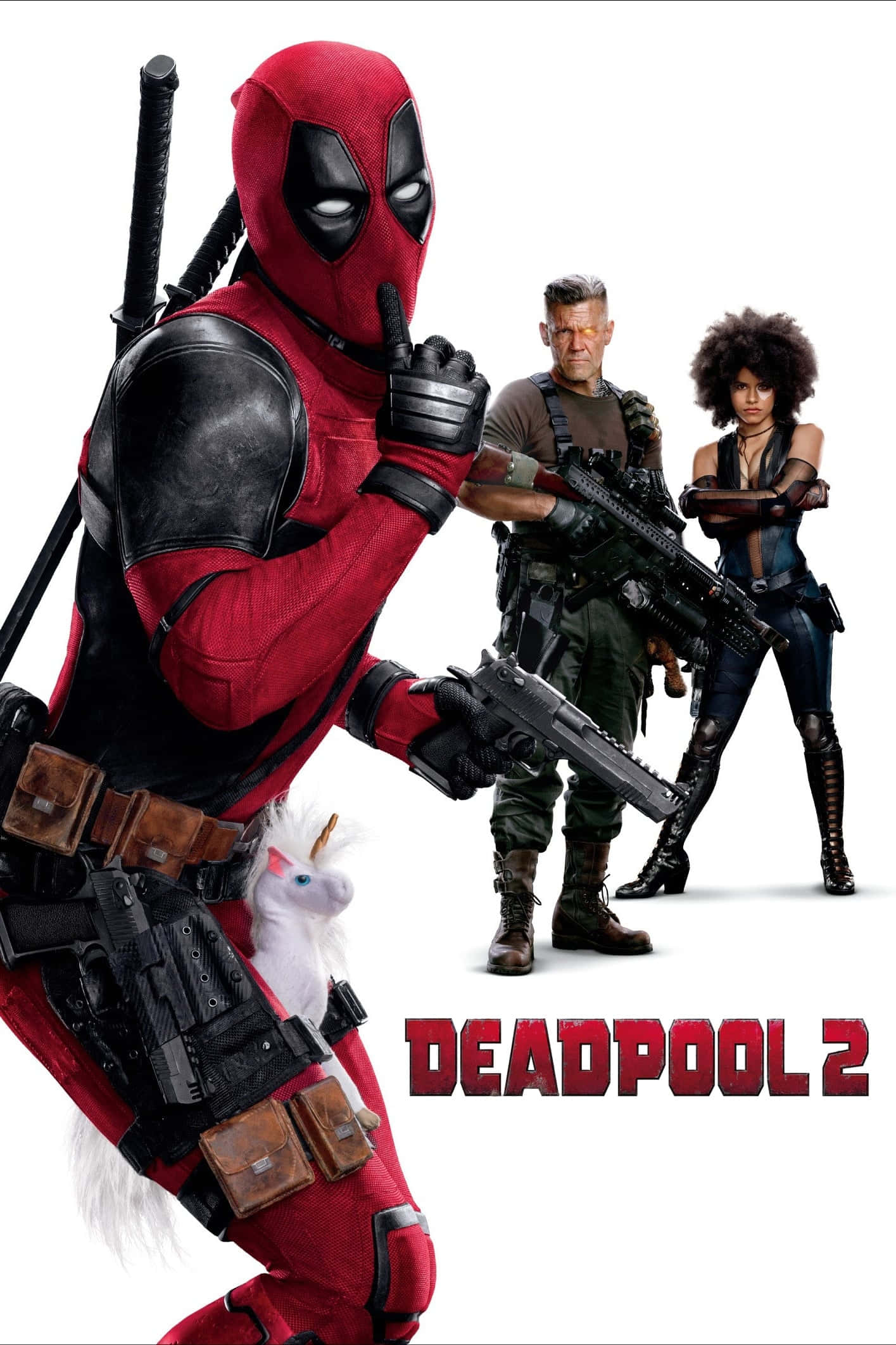 Deadpool 2 - Poster de film de înaltă rezoluție Fundal