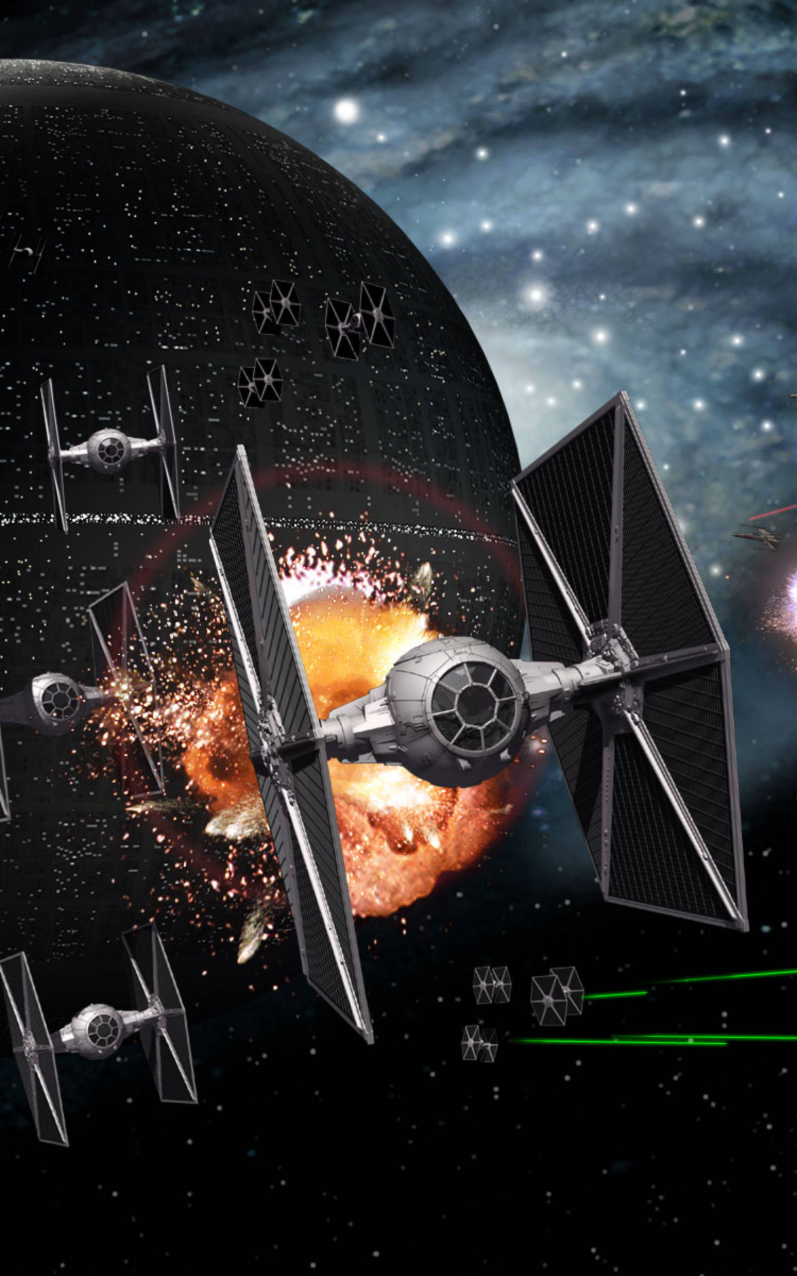 Death Star din Star Wars Tabletă Fundal