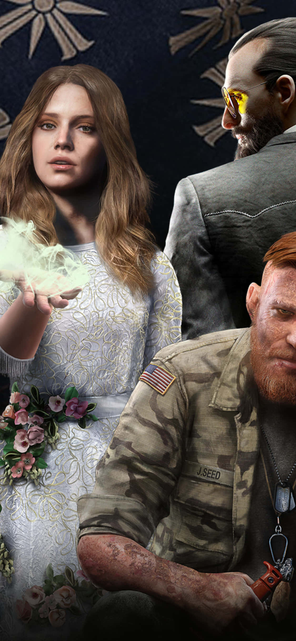 Deblocați posibilități nelimitate cu iconic iPhone Xs Far Cry 5 Fundal
