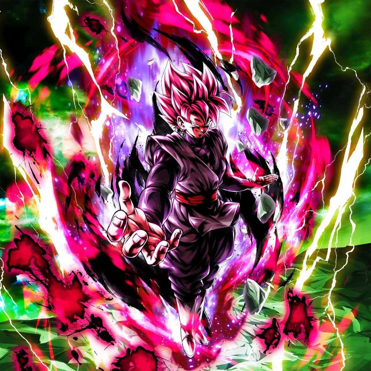 Deblocați Puterea Supremă a lui Goku Black Fundal