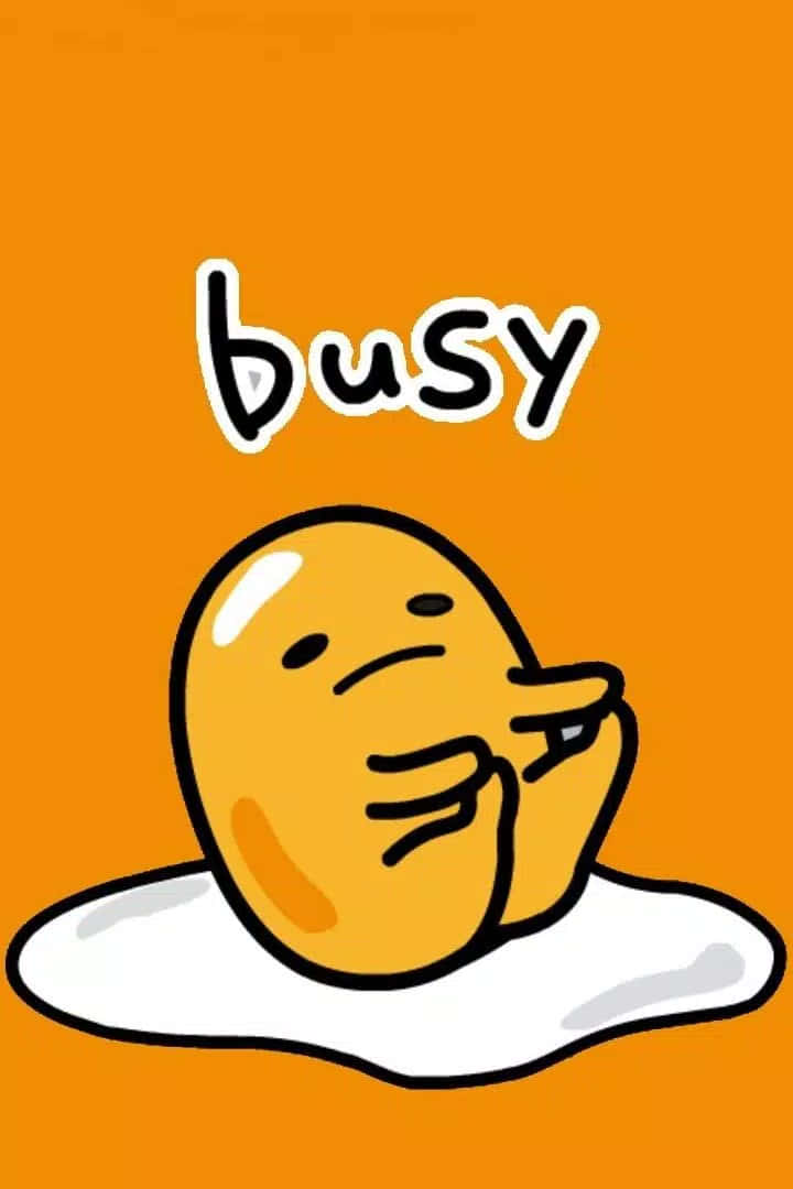 Deblocați-vă vibrațiile leneșe interioare cu Gudetama Phone! Fundal