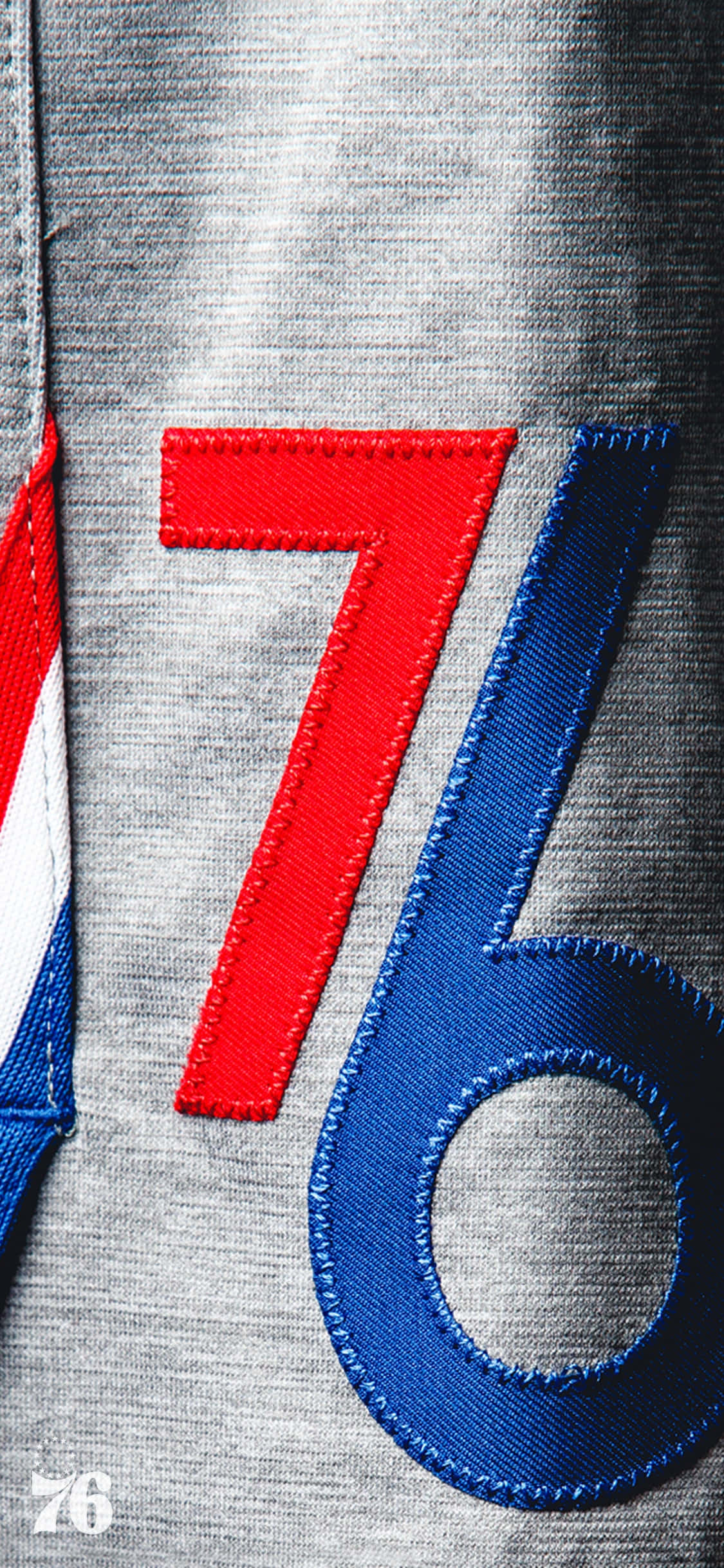 Deblochează noua tehnologie cu iPhone-ul oficial 76ers! Fundal