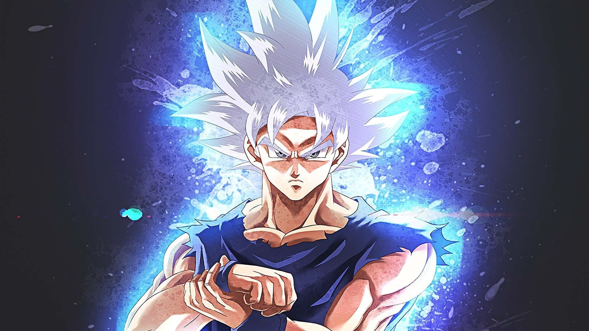 Deblochează-ți puterea cu Goku Ultra Instinct! Fundal