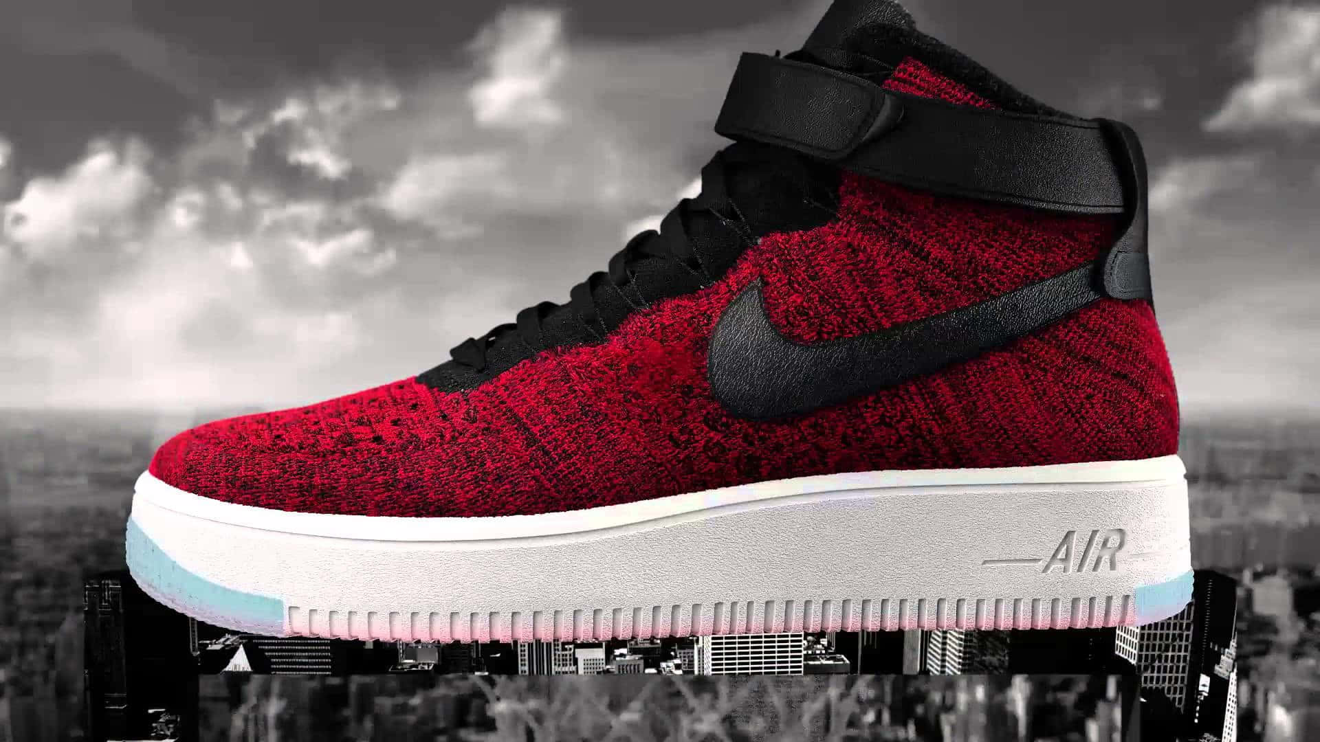 Deblochează-ți Stilul cu Adidasii Nike AF1 Fundal