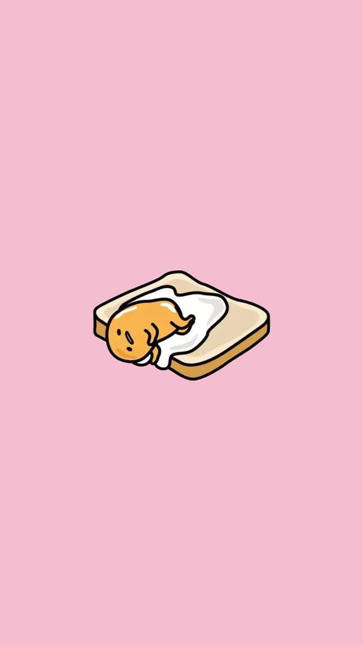 Deblochează un nou nivel de productivitate cu Gudetama Phone! Fundal