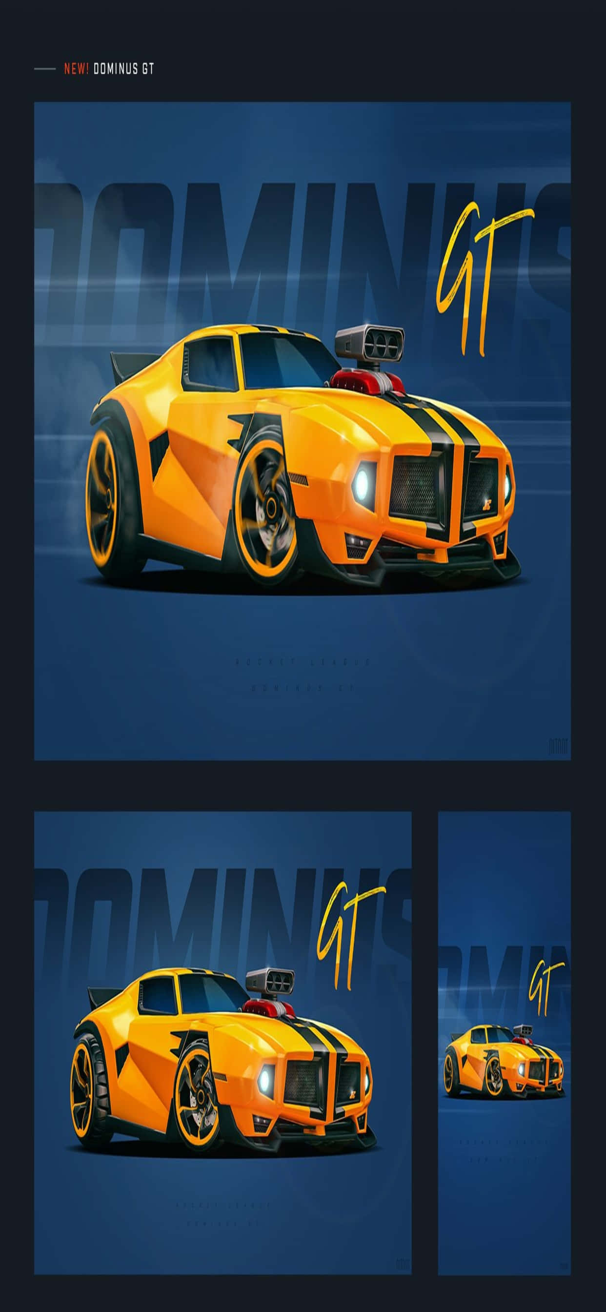 "Decolează în lumea Rocket League cu iPhone Xs Max!" Fundal