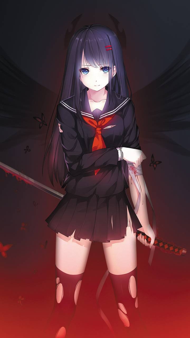 Demon Anime Kisara Tendo Fundal
