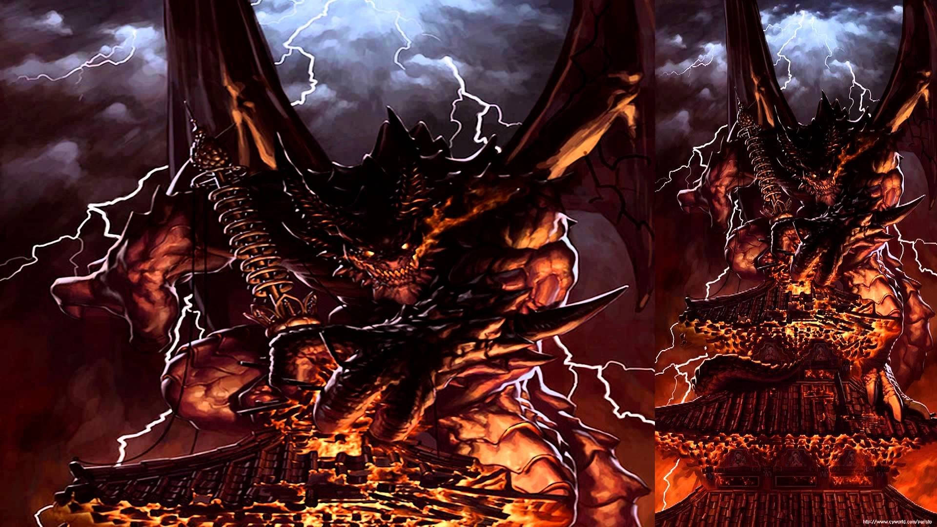 Demon Luptător Anime Dungeon Fighter Fundal