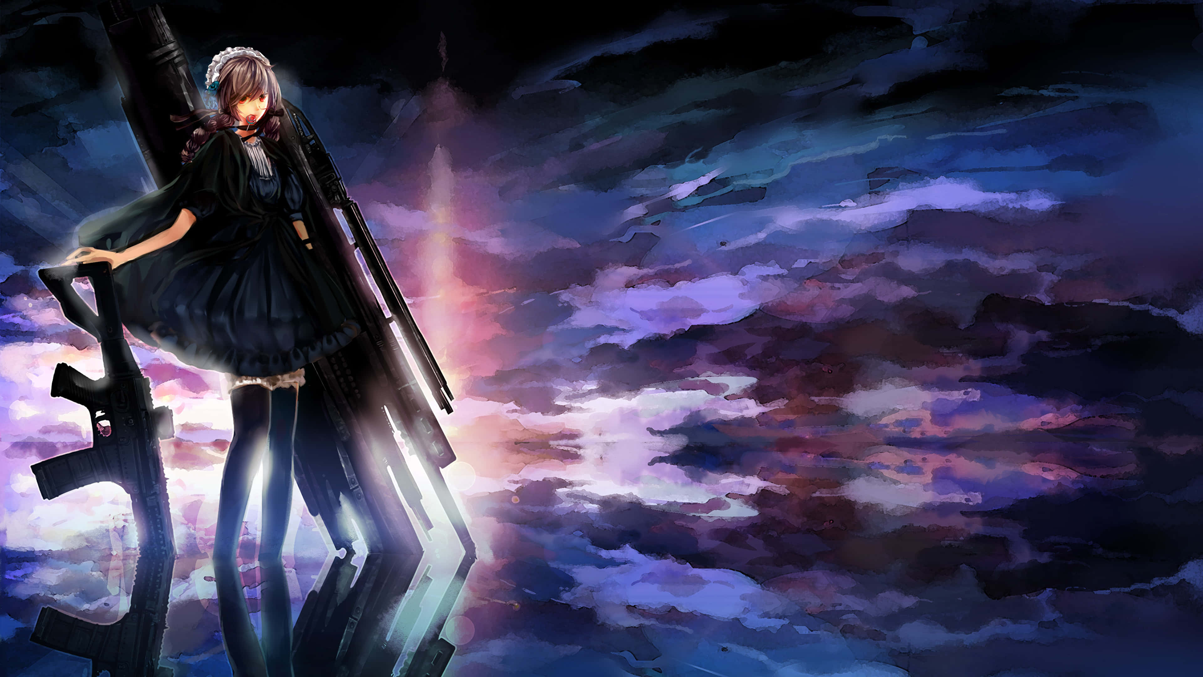 Depășește limitele anime-ului cu rezoluție 4K Fundal
