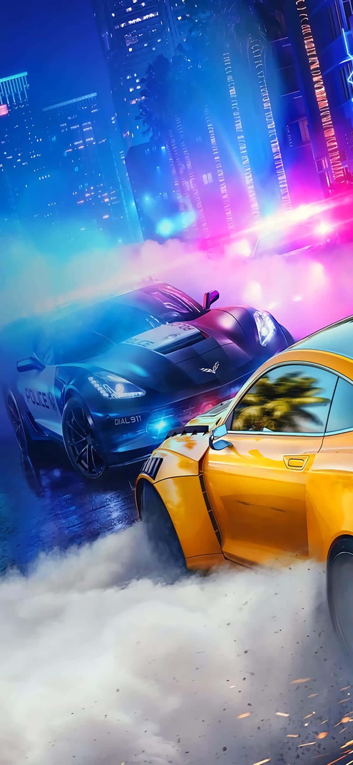 Depășește limitele vitezei și descoperă emoția Need For Speed Heat. Fundal
