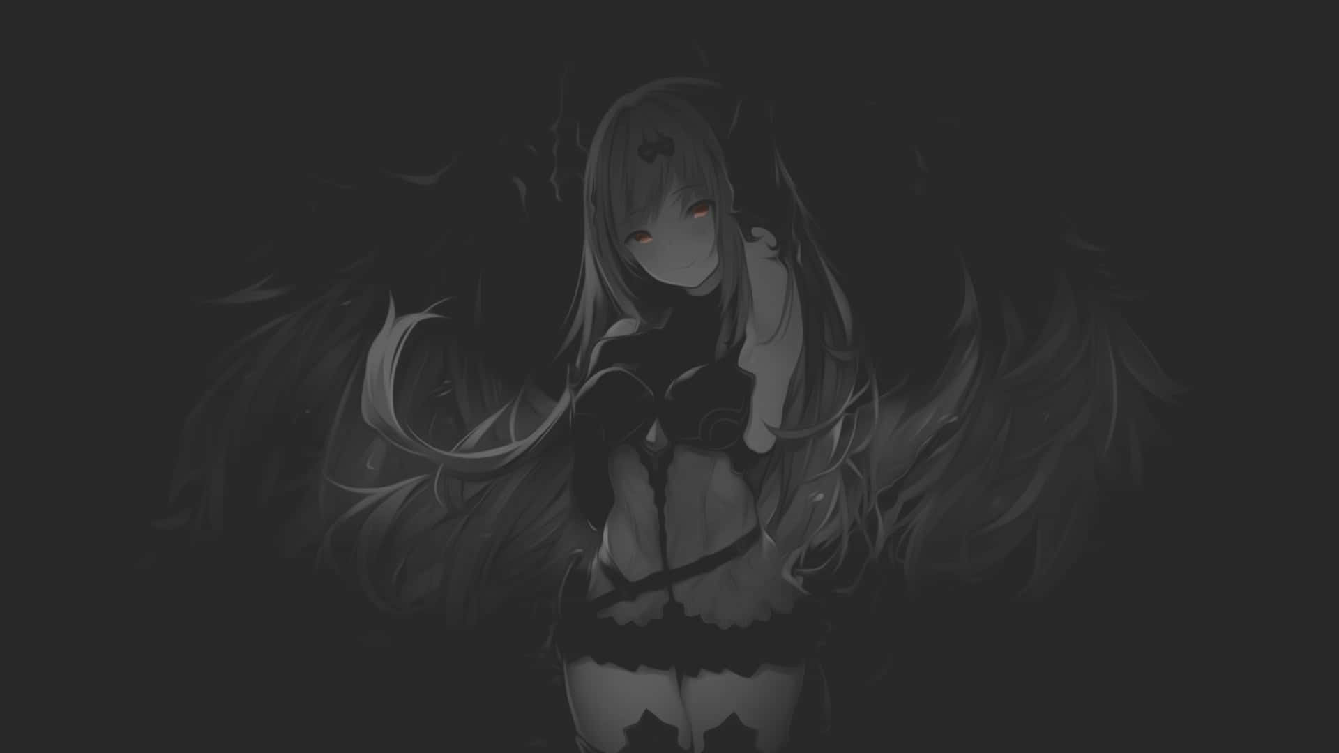 Descoperă Magia Anime-ului Negru Fundal