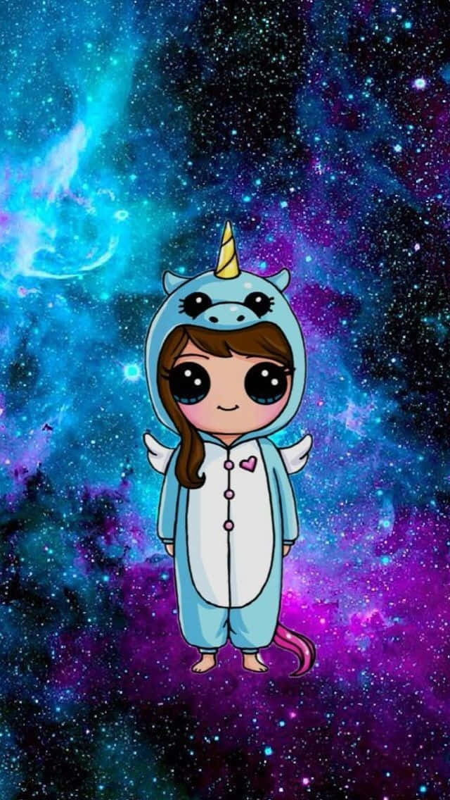 Descoperă minunile spațiului cu imagini drăguțe cu galaxii Fundal