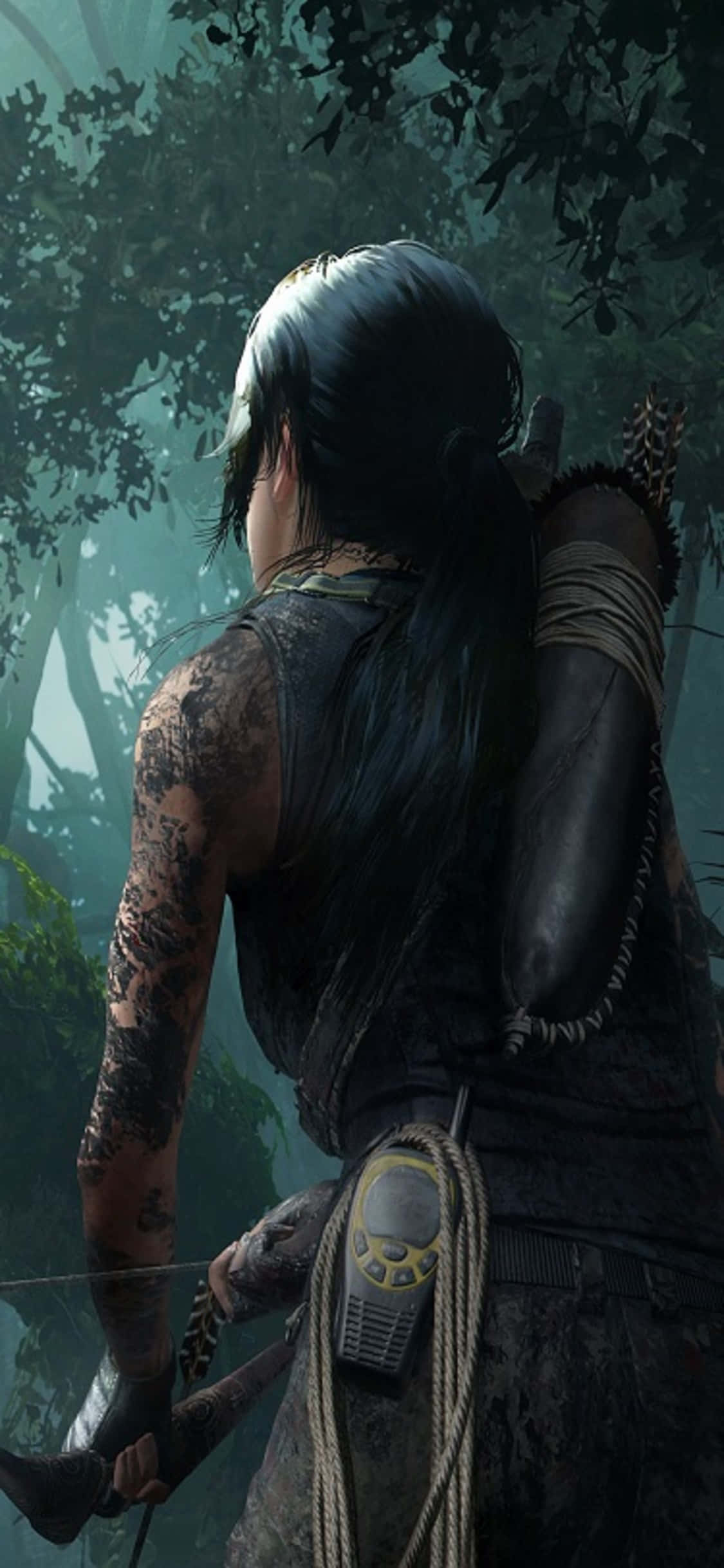 Descoperă secretele din Shadow of the Tomb Raider cu un iPhone X. Fundal